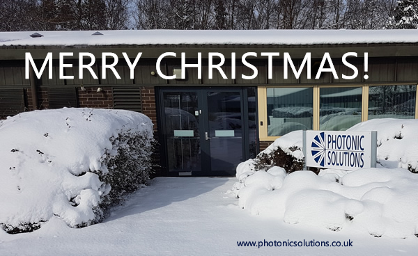 Merry Christmas from all the team at Photonic Solutions 